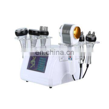 Newest body massage weight loss 6 in 1 vacuum machine spa ultrasound radio frequency beauty machine