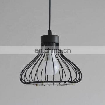 Wholesale Contemporary One Light Metal Cage Pendant Light photo-6