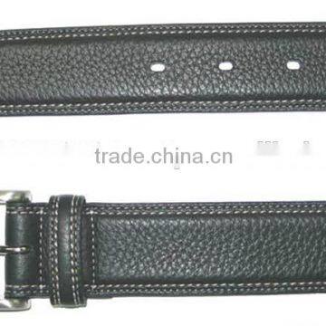 MEN LEATHER DRESS BELT