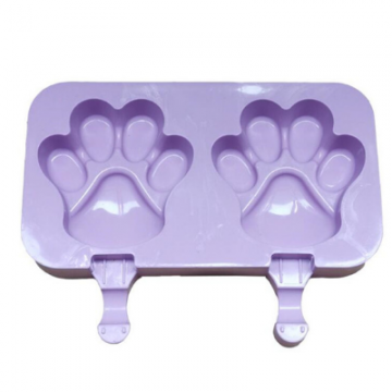 New Silicone Ice Cream Mold Popsicle Molds Ice Cube Tray DIY Homemade Cartoon Ice Cream Popsicle Ice Pop Maker Mould With Stick photo-2