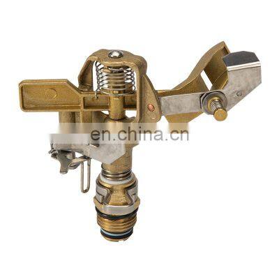 Adjustable Lawn Brass Pulsating Sprinkler Yard Watering Irrigation System Head Sprinklers