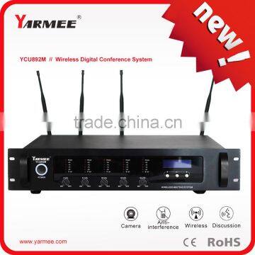 Yarmee YCU892 High Quality Professional Wireless Microphone Sysytem With OLED Panel Display photo-4