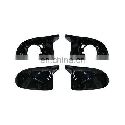 Bright black Rear view mirror cover For BMW X3 G01 G08 X4 G02 X5 G05 X6 G06 X7 G07 rear view mirror shells