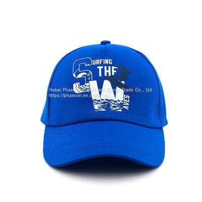 5 Panel Promotional Cotton Baseball Cap With Velcro Closure photo-2