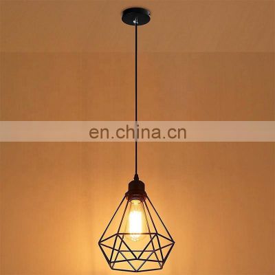 American Style Decorative Metal Pendant Light E27 Vintage Bar Restaurant Lamp