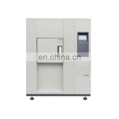 Two zone hot impact testing cryo chamber thermal conductivity testing equipment tester shock test machine