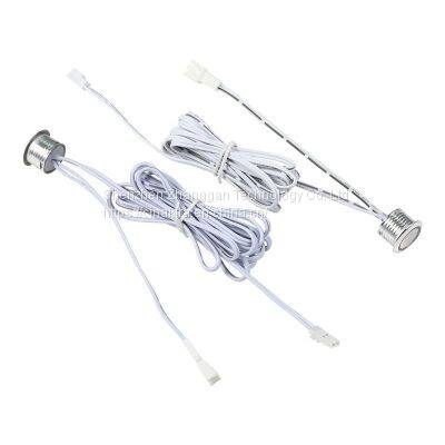 DC 12V-24V Touch Controller Brightness Adjustable Dimmer for Single Color LED Light Strip, Touch Panel LED Dimmer Switch Brightness Controller