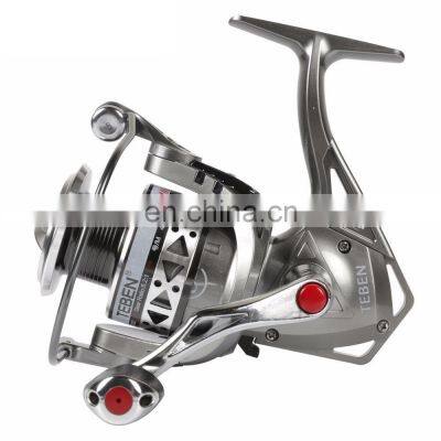 True 8 Bearings 5.2:1 Fresh Water Carp Fishing Spinning Reel 2-6000 Series Original Rubber Handle Reels