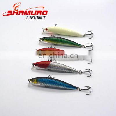 8g 8.5cm Hard Minnow 3D Lure Eyes Fishing Lures For Saltwater