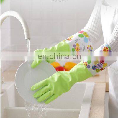 PVC nitrile bike glove driver glove light weight waterproof cold protection gloves