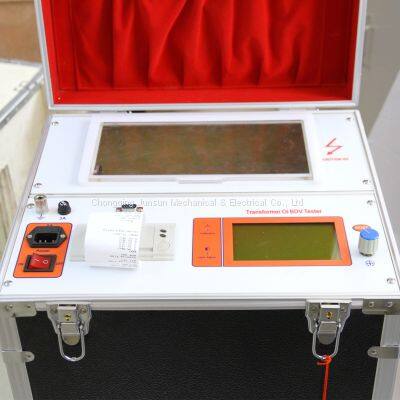 Automatic Insulation Oil Dielectric Strength Tester Transformer Dielectric Oil Tester Oil BDV Tester