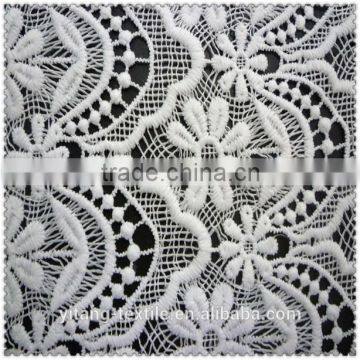 guipure lace fabric/embroidery lace fabric