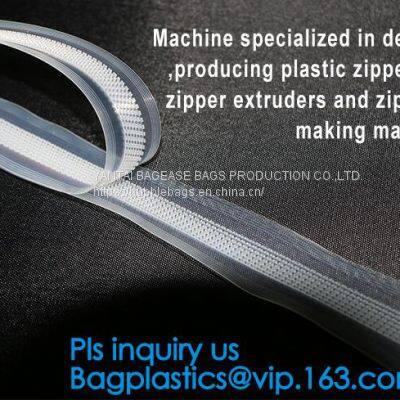 Easy Tear Transparent Plastic PE Food Pouch Zipper, Plastic Slider Pet Food Bag Zipper, Double Sealed Plastic Vacuum Bag photo-5