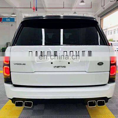 Body Kit Include Front Rear Bumper Hood Headlight Taillight Side Skirt for RANGE ROVER VOGUE L405 13-17 Upgrade 2018 SVO Model