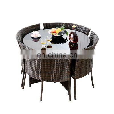 waterproof high quality synthetic rattan sofa chair courtyard leisure wholesale terrace rattan patio chair outdoor furniture