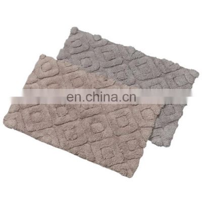 Manufacturer supply new style microfiber bathroom mat