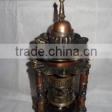 Single Wooden Prayer Wheels photo-3