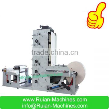 New Type 4 Color Flexo Thermal Paper Roll Printing Machine