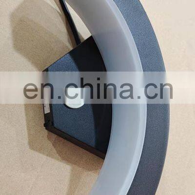 IP65 Waterproof Outdoor Lamp Sensor 12W 15W 18W Garden Porch Sconces Arc Downward Curve LED Wall Light photo-5