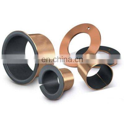 Brass Base bushing PTFE sleeve Lined Self Lubricating Bushing Buje De PTFE kit bearing bush