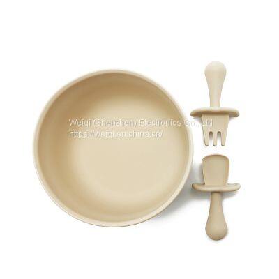 Weiqi Factory Silicone Baby Bowl With Suction