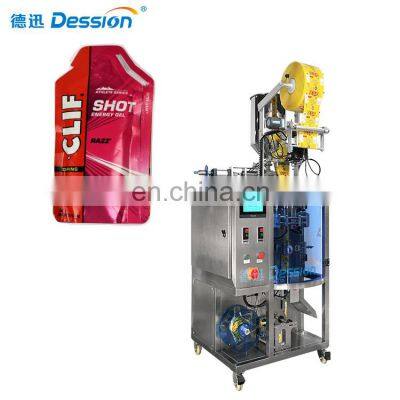 irregular bag energy gel liquid sachet packaging machine high quality