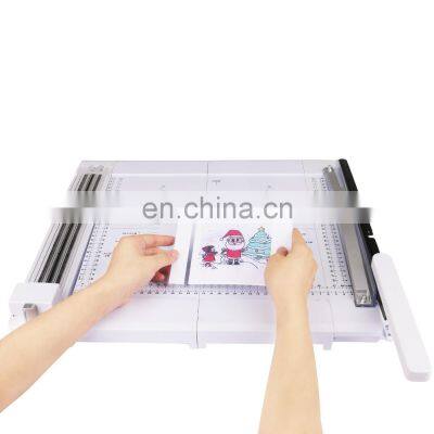 Willing OC600 NEW Foldable Portable Durable Photo Paper Cutter A4 Manual Bench Blade Manual Paper Trimmer Board Cutter Paper photo-3