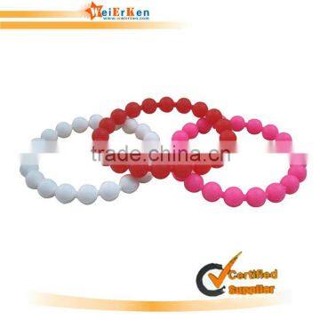 2014 promotional new style and fashion silicone bangle jewelry