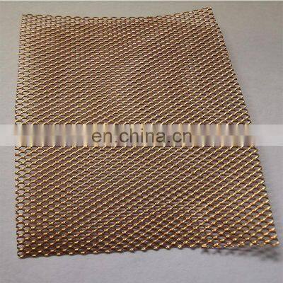 Factory price mini hole Galvanized sheet aluminum screen expanded metal mesh