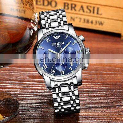 NIBOSI Wrist Watch Men 2020 Top Brand Luxury Famous Wristwatch Male Clock Quartz Watch Quartz-watch Relogio Masculino 2301
