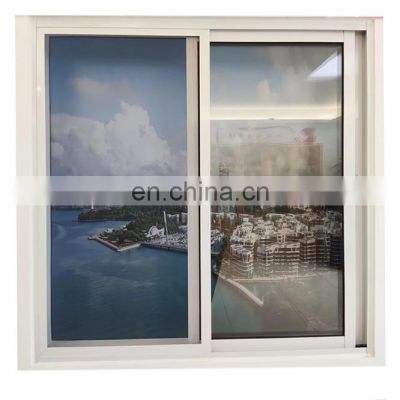 2022 Latest Design Good Quality AS2047 upvc Slid grill design morden window vinyl or pvc sliding window