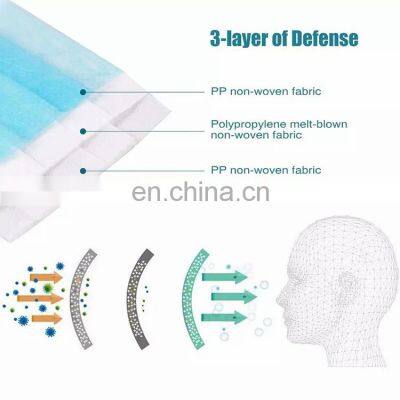 Greetmed Non Woven 3ply Surgical Face Mask Best Selling Disposable Ce Greetmed Ear Loop Ozone 3 Years 5 Years Ear Tie Class I 17.5x9.5cm photo-4