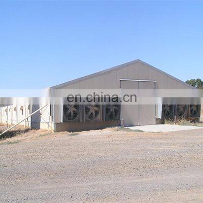 Steel Structure Machine Prefab Garage Workshop Campsty Equipment Steel Structure Chicken House photo-4