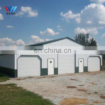 Outdoor House Price Prefab Metal Waterproof Building Prefabricated Garden Metal Garage Storage Sheds Steel Structure Sheds photo-4