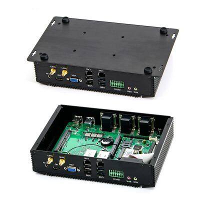 Industrial Mini PC Intel Core i7 8550U i5 8250U i3 7167U i5 7267U With 6COM RS232 RS422 RS485 HDMI VGA GPIO PS2 Ports photo-4