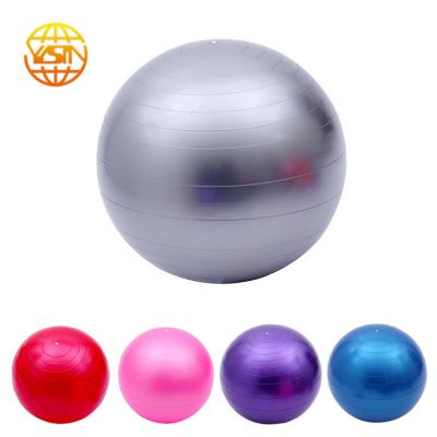 High quality Home Gym Yoga Pilates PVC Multicolor Yoga Balls in bulk