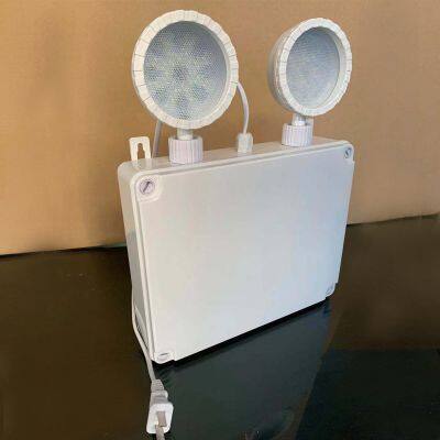 IP65 Waterproof Double Heads Emergency Light 2×3W Duration 3 Hours photo-3
