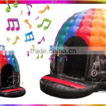 2016 The Newest inflatale disco dome high quality inflatable disco dome bouncy castle jumping castle                        
                                                Quality Choice