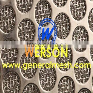 Sintered Wire Mesh with Perforated Metal