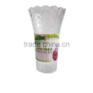 2016 New Gorgeous Tall Bulk Plastic Vases For Home Decoration