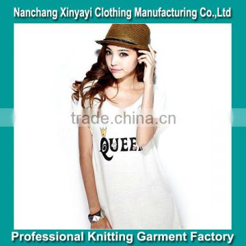 You are the Queen! High Quality Wholesale Hip Hop Clothing for Women Clothes Wear Viscose Rayon Made