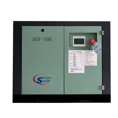 High Efficiency SCV Series Single-Stage Permanent Magnet VFD Screw Air Compressor with Adaptive Pressure Control