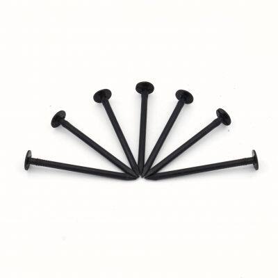 Straight Shank Black Nails Q195 Low Carbon Steel for Construction and Woodworking photo-2