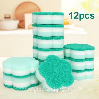 Scouring Sponge Pads Double Sided Kitchen Dishwashing Sponges Bulk Pack