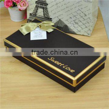 2014 custom handmade high quality chocolate packing box