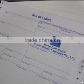 Carbonless NCR Form Printing