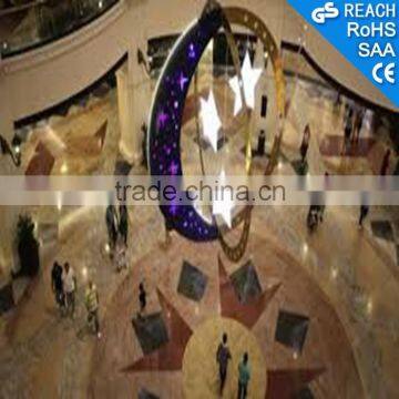 Atrium Decoration Hanging Ramadan Moon Decoration for Shopping Mall