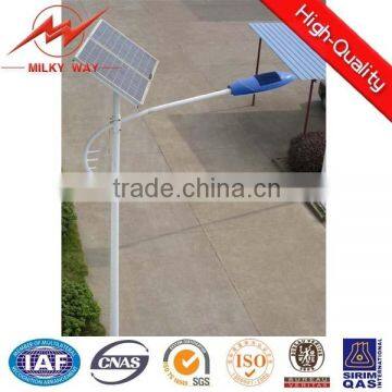 solar street light with pole