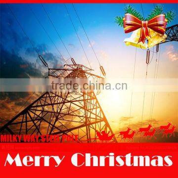 high quality stable steel structure tube tower