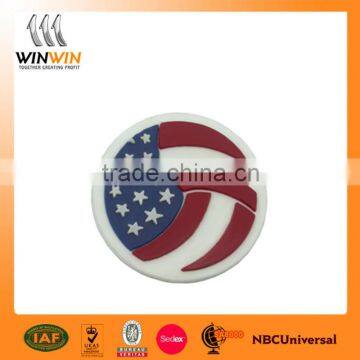 Soft Pvc/rubber Label With Raised Logo photo-2